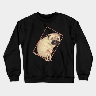 Fibonacci Pug Crewneck Sweatshirt